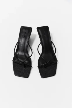 St. Agni Minimal Low Wedge - Black