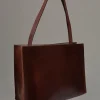 St. Agni Minimal Mini Tote - Antique Tan
