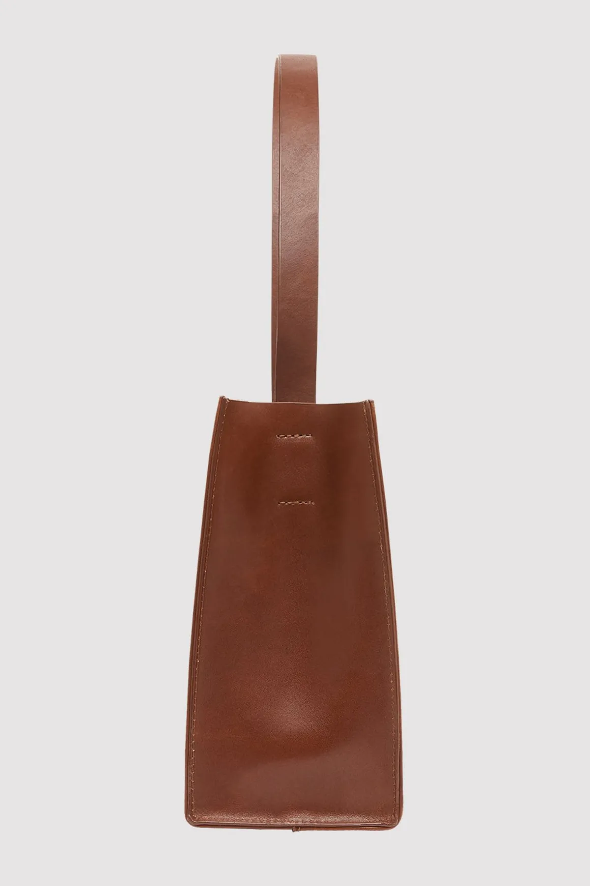 St. Agni Minimal Mini Tote - Antique Tan