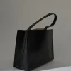 St. Agni Minimal Mini Tote - Black