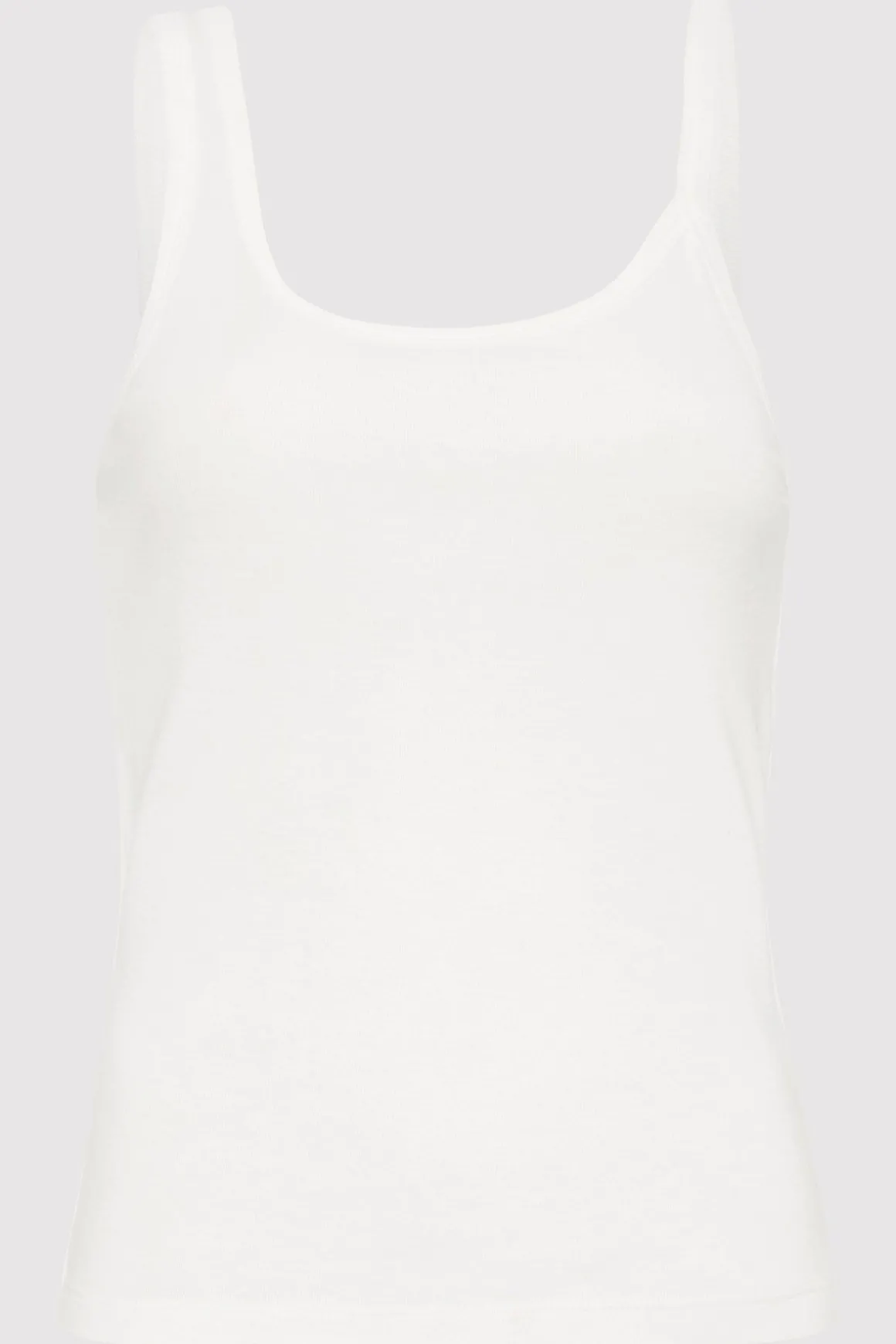 St. Agni Organic Cotton Asymm Tank - White