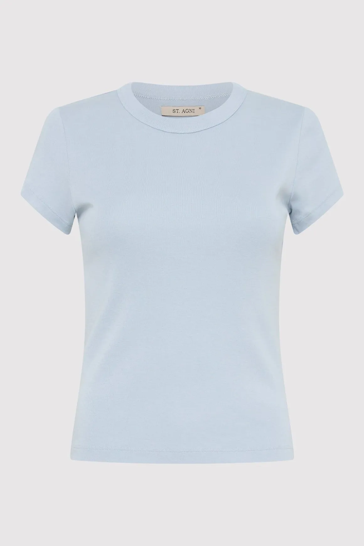 St. Agni Organic Cotton Baby Tee - Stone Blue