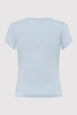 St. Agni Organic Cotton Baby Tee - Stone Blue