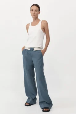 St. Agni Organic Cotton Everyday Tank - White