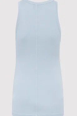 St. Agni Organic Cotton Singlet - Stone Blue