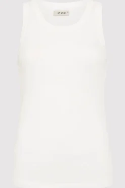 St. Agni Organic Cotton Singlet - White