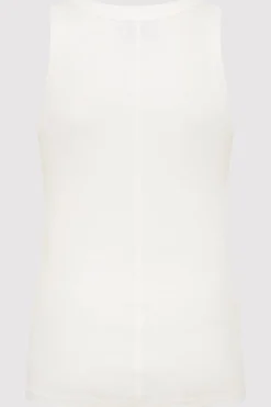St. Agni Organic Cotton Singlet - White