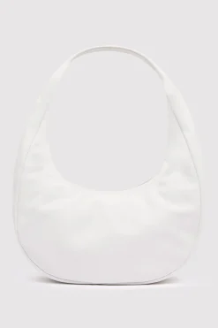 St. Agni Oval Mini Bag - Cool White