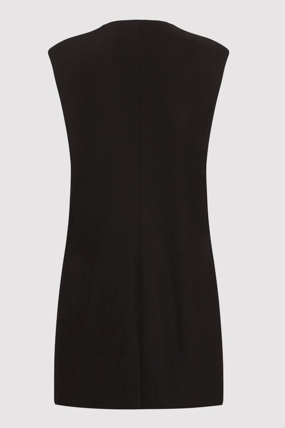 St. Agni Oversized Vest - Black