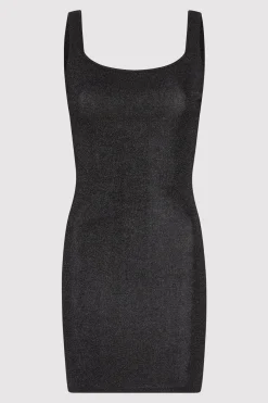 St. Agni 90s Sheer Knit Mini Dress - Galaxy