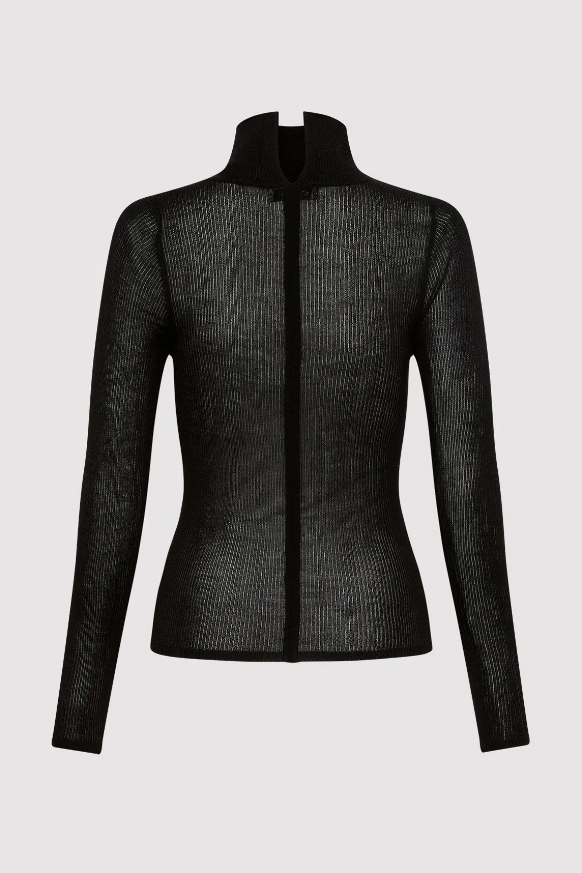 St. Agni Second Skin Knit Top - Black