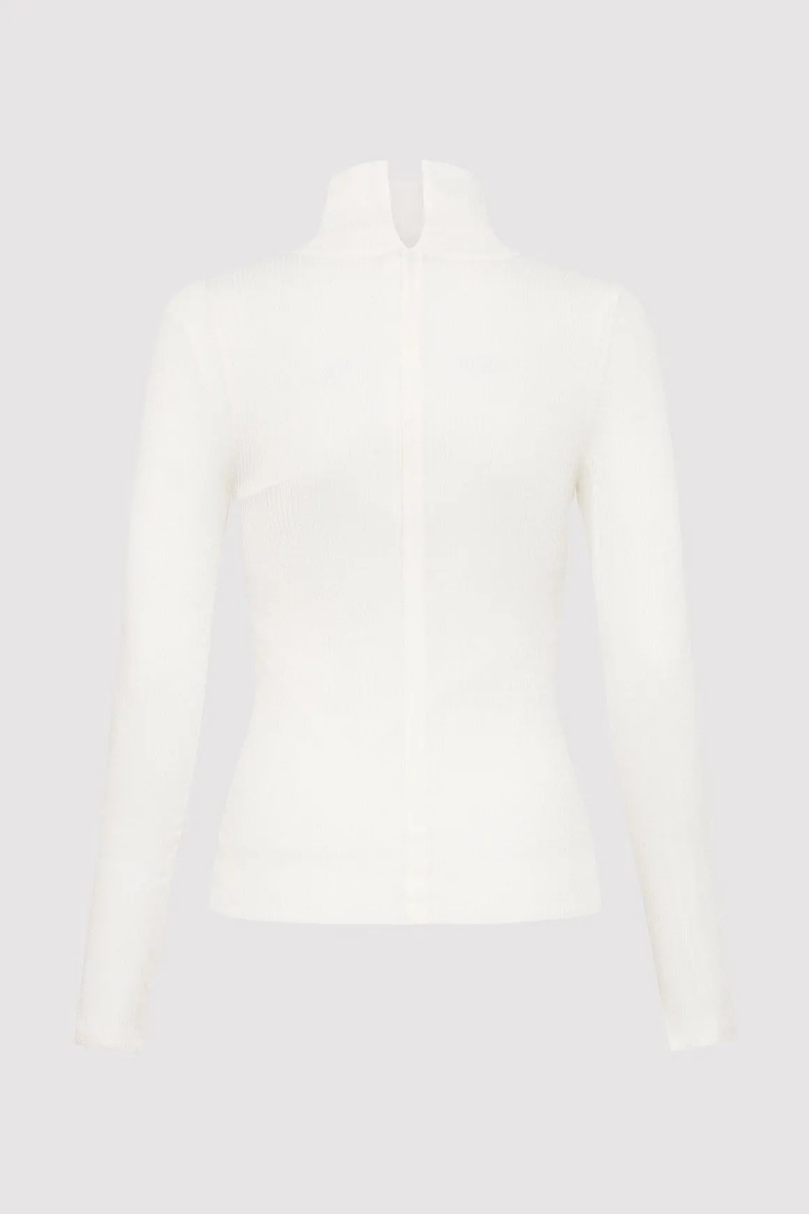 St. Agni Second Skin Knit Top - White
