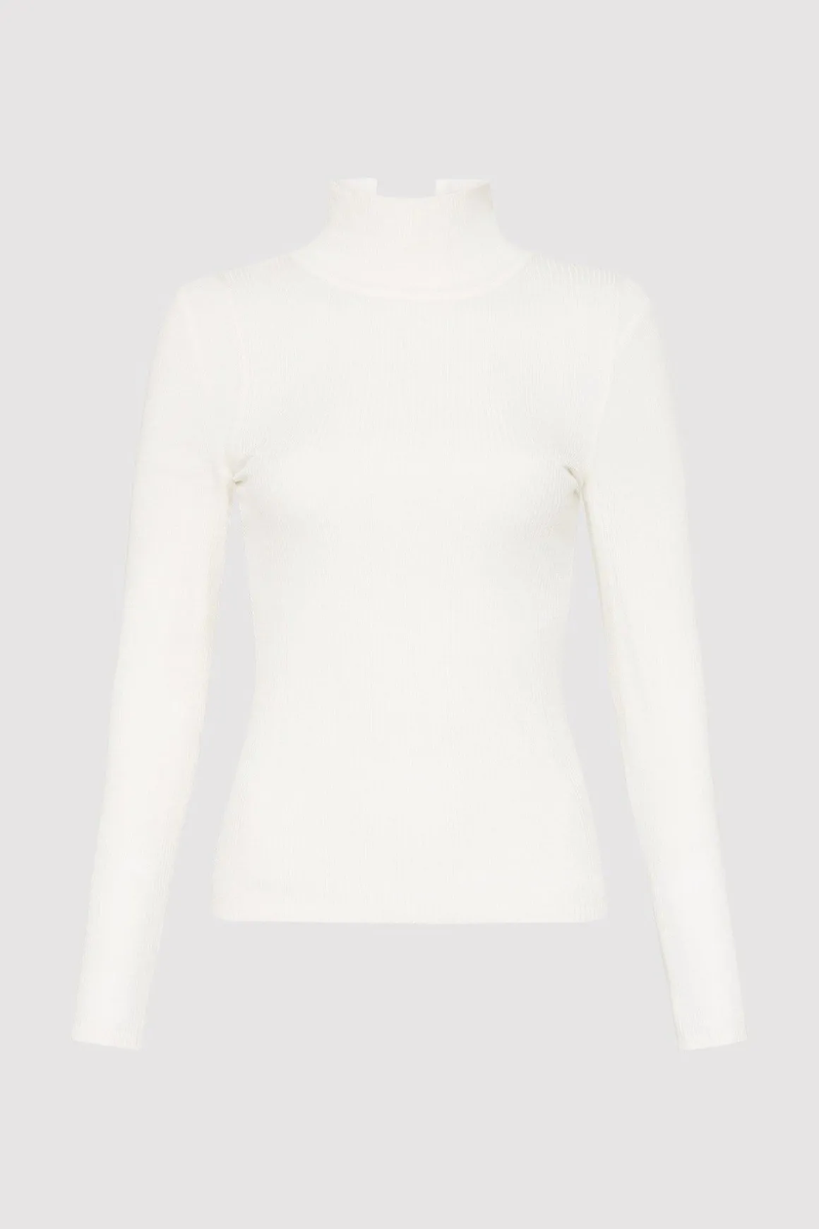 St. Agni Second Skin Knit Top - White