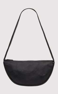 St. Agni Soft Crescent Bag - Black