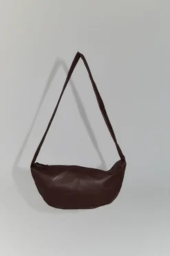 St. Agni Soft Crescent Bag - Chocolate