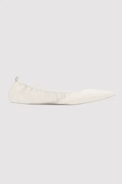 St. Agni Soft Leather Flat - Cool White