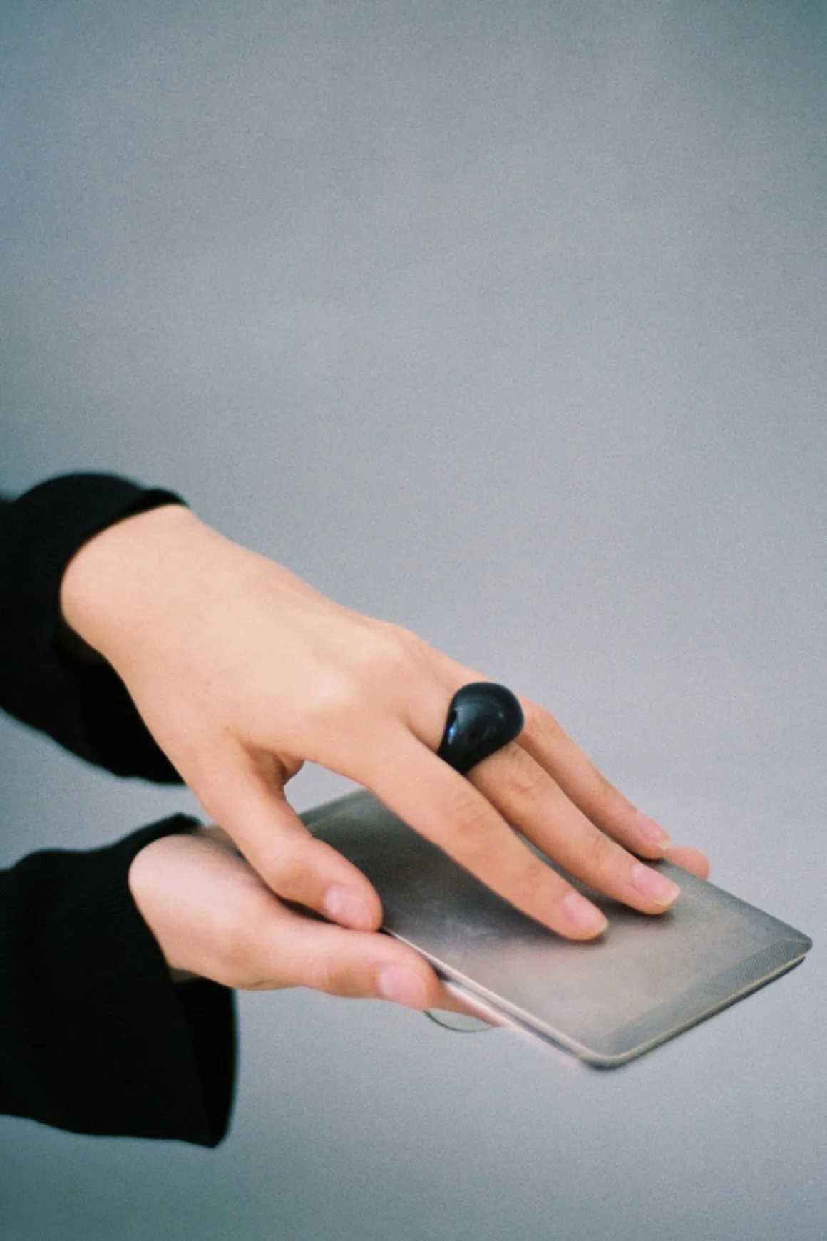 St. Agni Somni Ring - Black - Black - By Ayllón