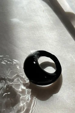 St. Agni Somni Ring - Black - Black - By Ayllón