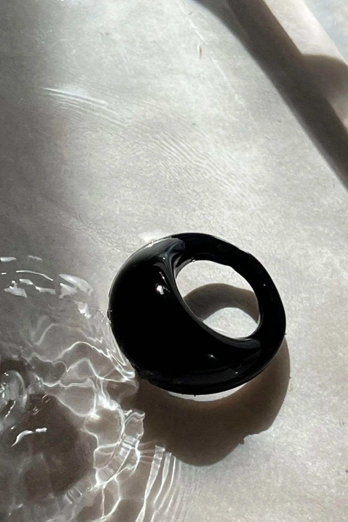 St. Agni Somni Ring - Black - Black - By Ayllón