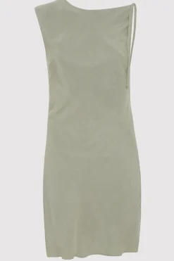 St. Agni Sophia Drape Mini Dress - Shadow