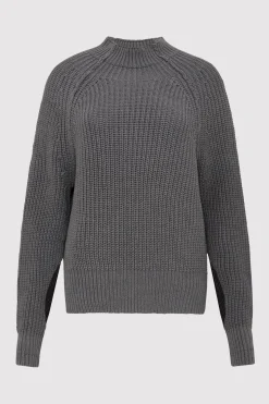 St. Agni Split Sleeve Jumper - Smoke