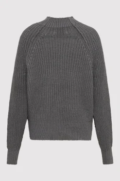 St. Agni Split Sleeve Jumper - Smoke