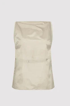 St. Agni Square Neck Top - Birch