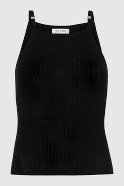 St. Agni Square Tank - Black