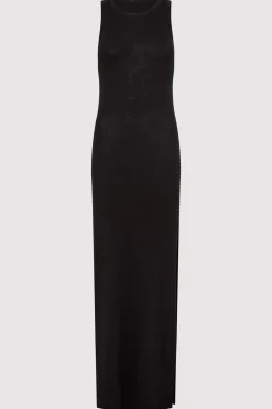 St. Agni Stitch Detail Dress - Black