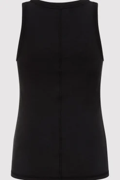 St. Agni Stitch Detail Tank - Black