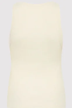St. Agni Stitch Detail Tank - Ivory