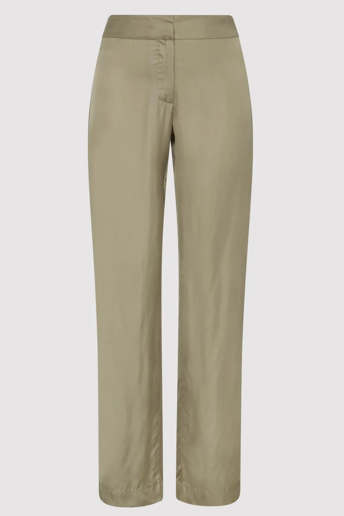 St. Agni Straight Leg Trousers - Castor Grey