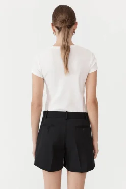 St. Agni Tailored Shorts - Black