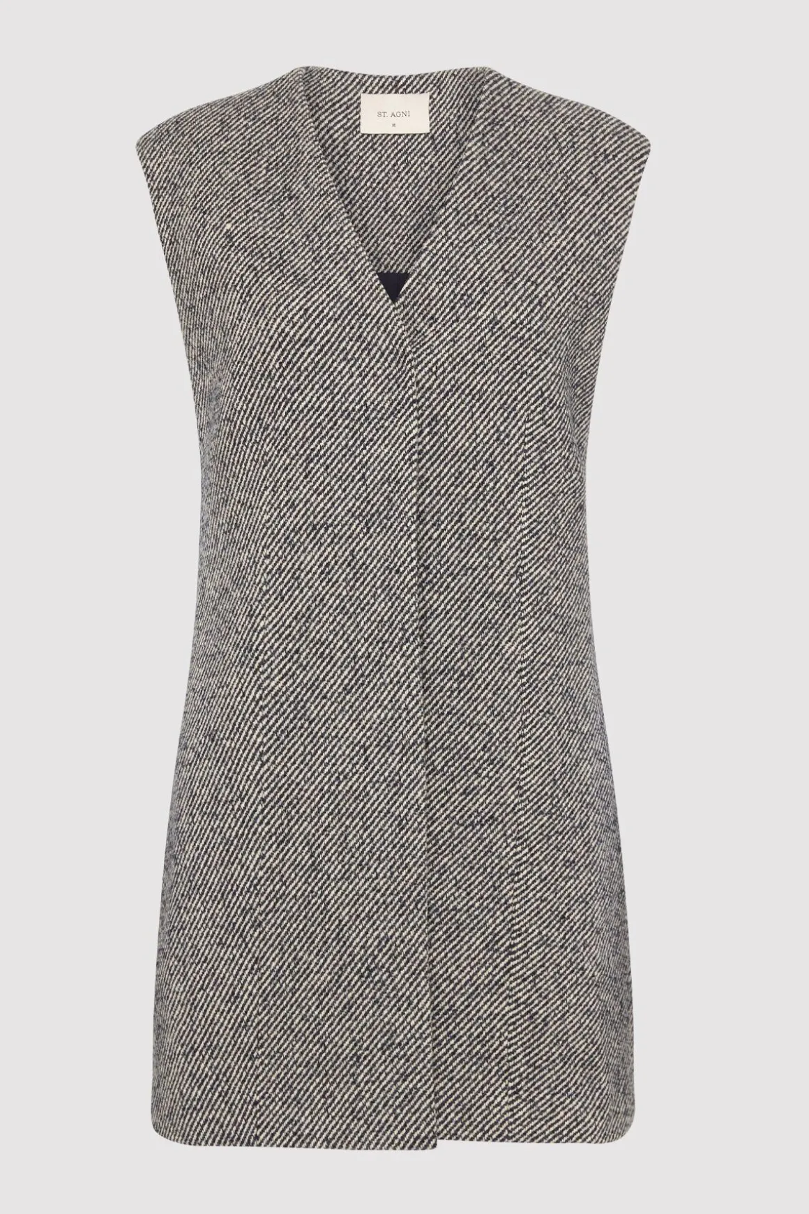 St. Agni Twill Vest - Ink Twill