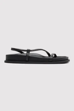 St. Agni Twist Sandal - Black