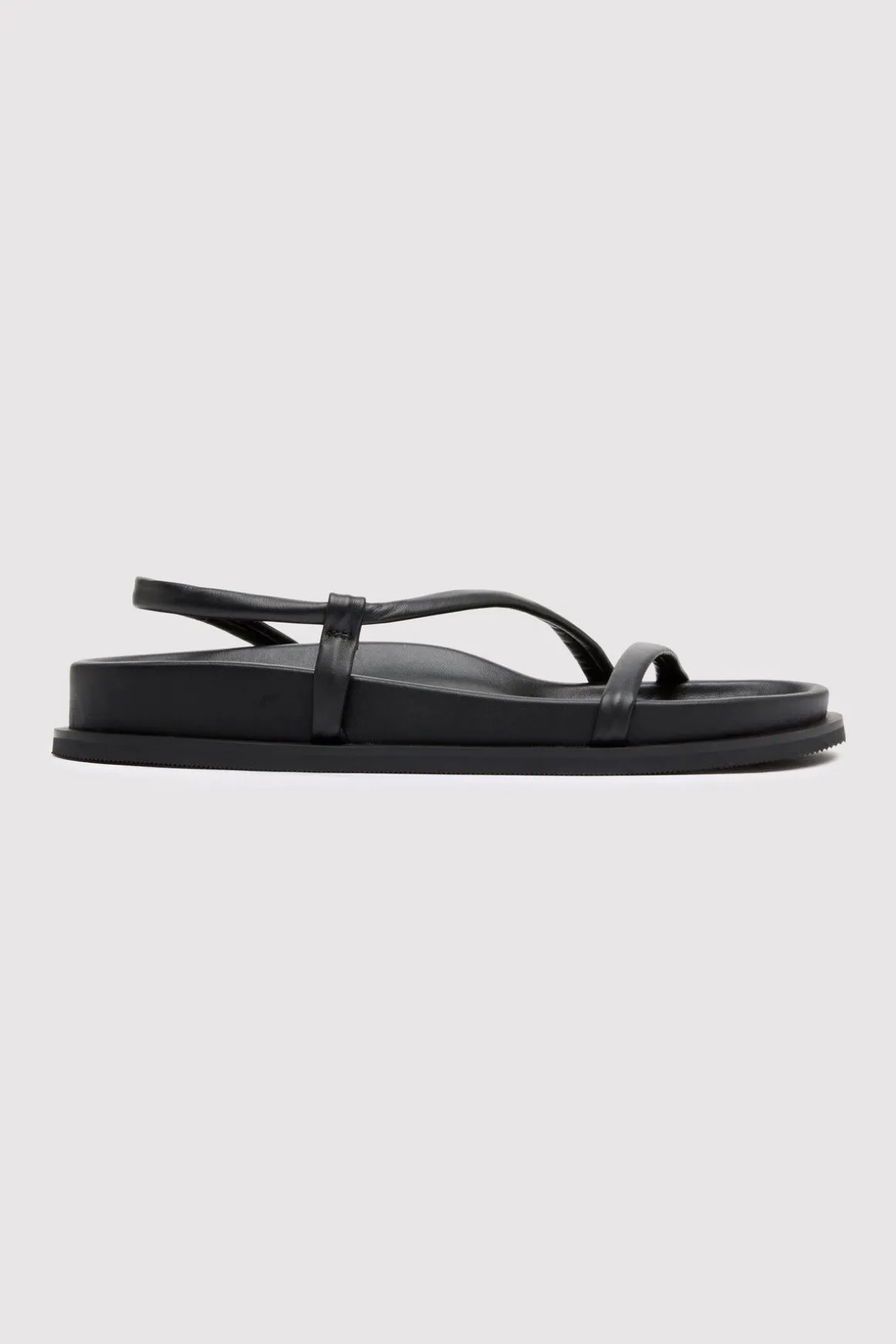 St. Agni Twist Sandal - Black