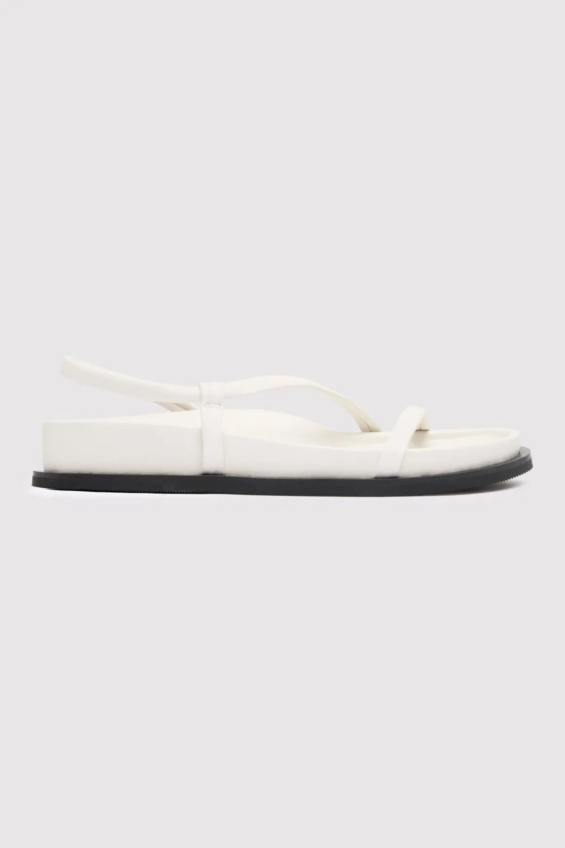 St. Agni Twist Sandal - White