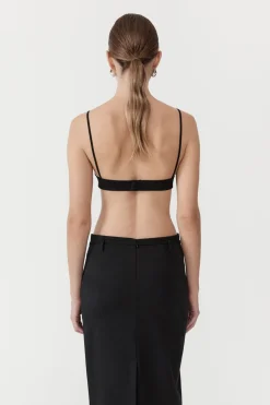 St. Agni Utilitarian Bralette - Black
