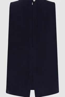 St. Agni Viscose Shell Top - Black