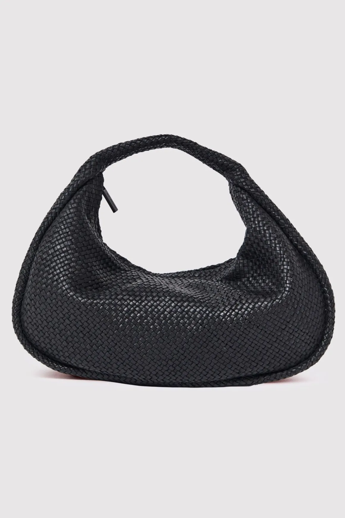 St. Agni Woven Bon Bon Bag - Black