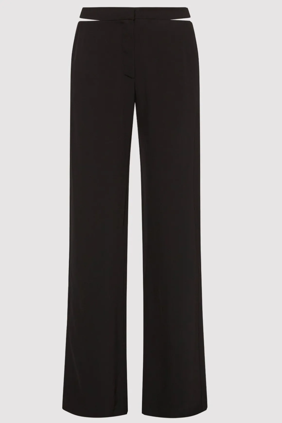 St. Agni Zip Detail Trousers - Black